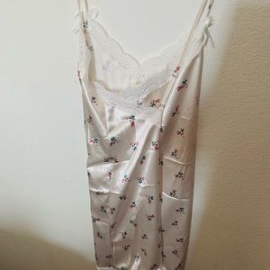 Brand new never worn silk night gown